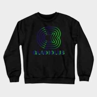 gladiolus painting Crewneck Sweatshirt